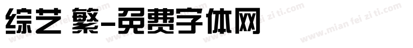 综艺 繁字体转换